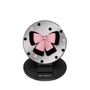 Pop Socket Photography Gadget Hero Lite Grip POLKA DOTS BOW Magsafe Grip Stand