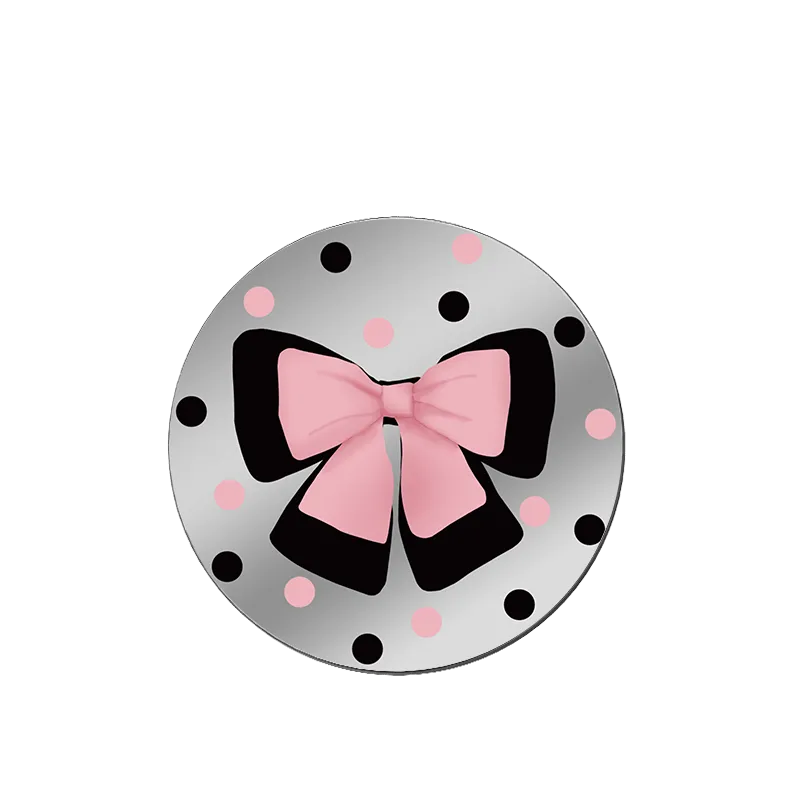 Clip Lite Grip POLKA DOTS BOW Magsafe Grip Stand