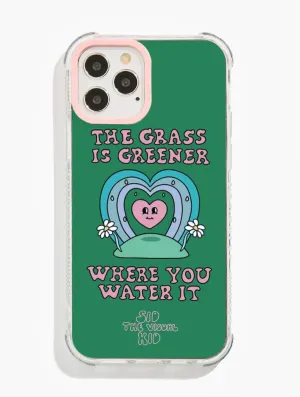 Sid the Visual Kid x Skinnydip Greener Grass Shock iPhone Case Minimal Edge Design
