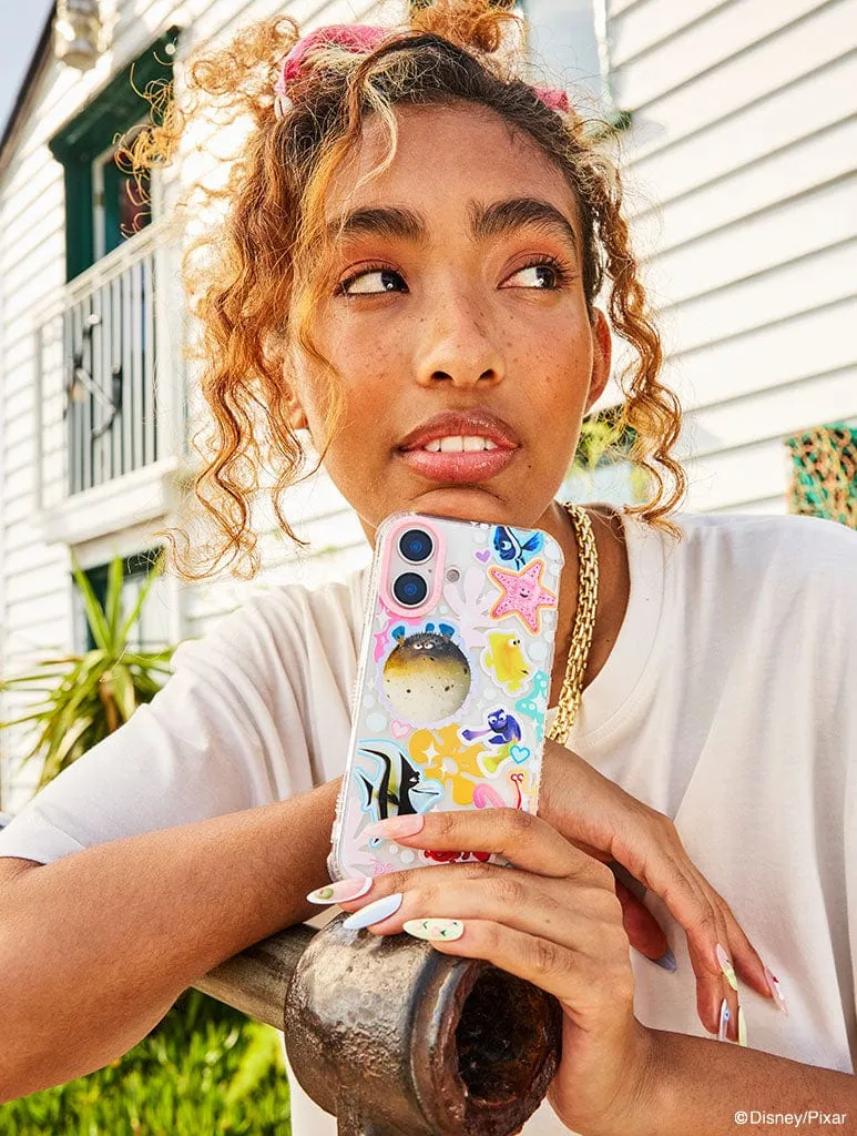 Disney Finding Nemo Rainbow Sticker Shock iPhone Case Urban Accessory