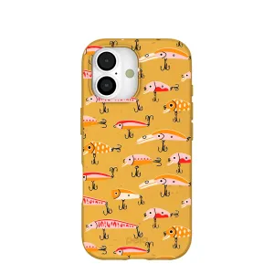 Smooth Texture Pattern Minimal Texture Honey Cute Catch iPhone 17 Case