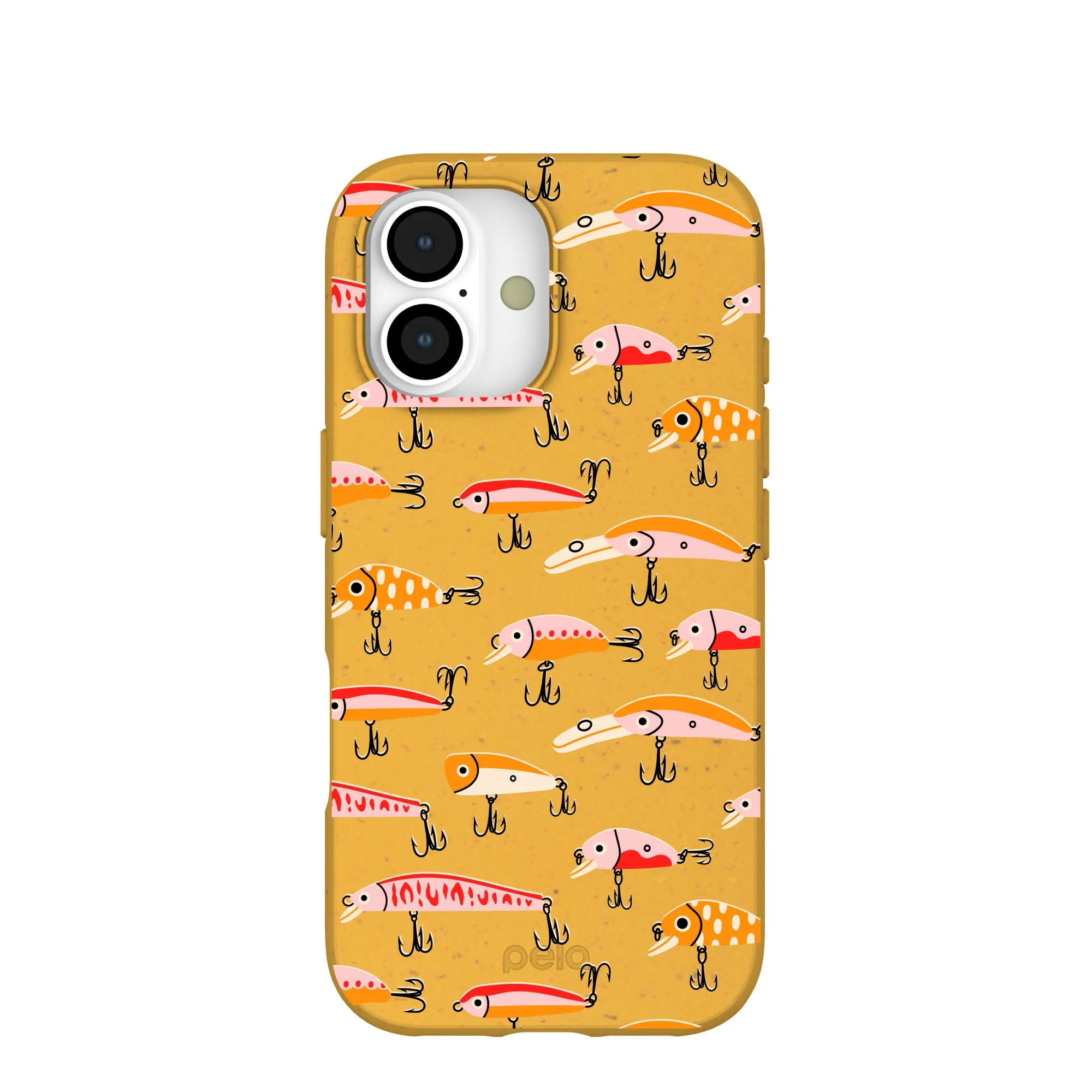 Smooth Texture Pattern Minimal Texture Honey Cute Catch iPhone 17 Case