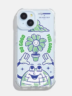 Eddy Jessop x Skinnydip Do Good Feel Good Shock iPhone Case Durable Finish Layer
