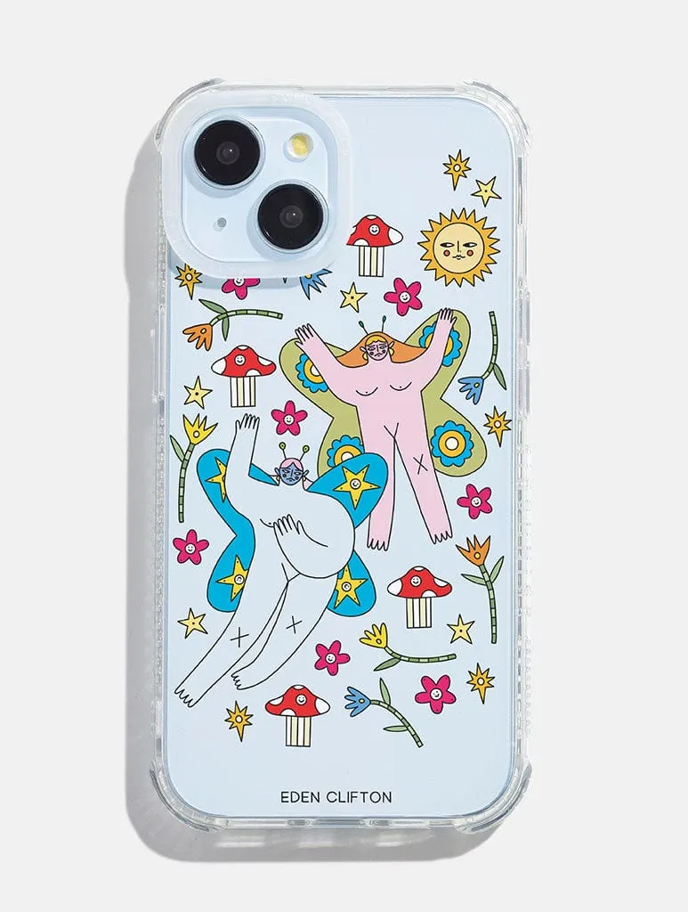 Eden Clifton x Skinnydip Flower Fairies Shock iPhone Case Urban Fashion