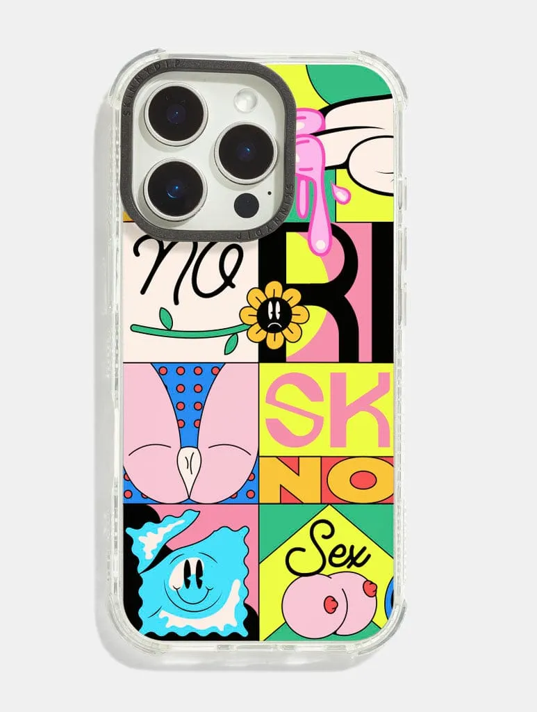 Modern Frame Compact Shell Ovcharka x Skinnydip No Risk Shock iPhone Case