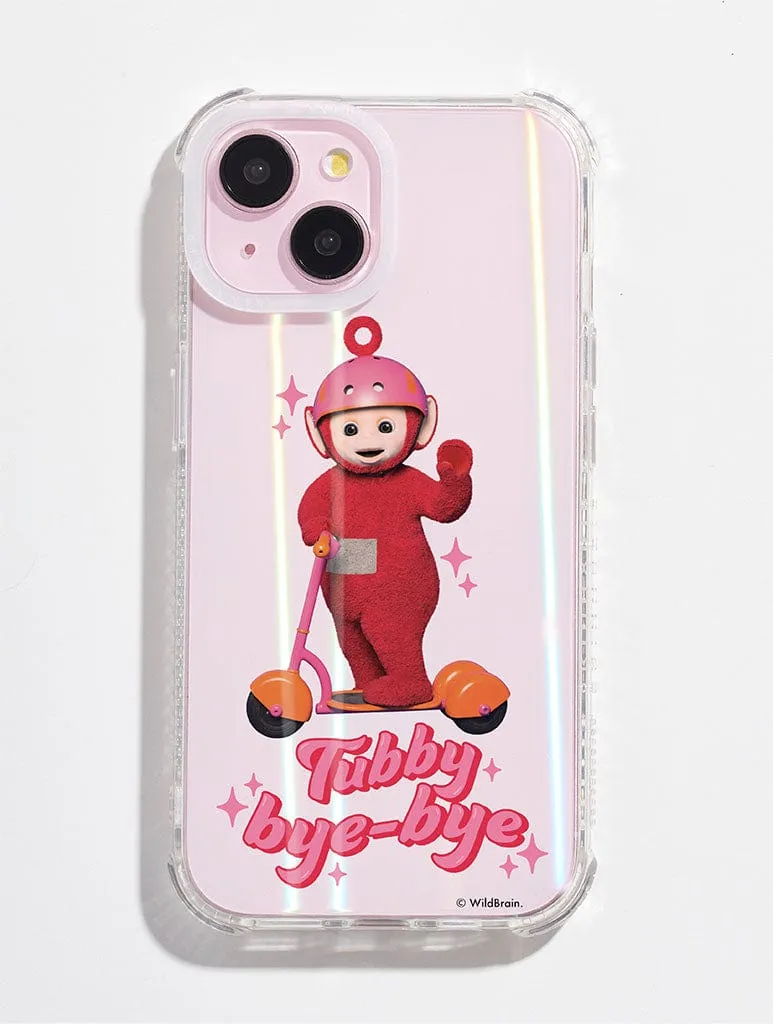 Smooth Grip Layer Premium Texture Teletubbies x Skinnydip Tubby Bye-Bye Shock iPhone Case