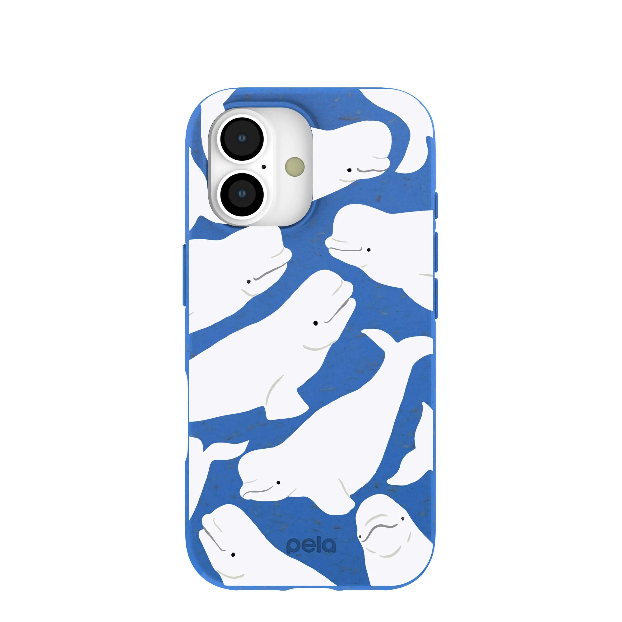 Protective Corners Luxury Grip Electric Blue Belugas iPhone 17 Case