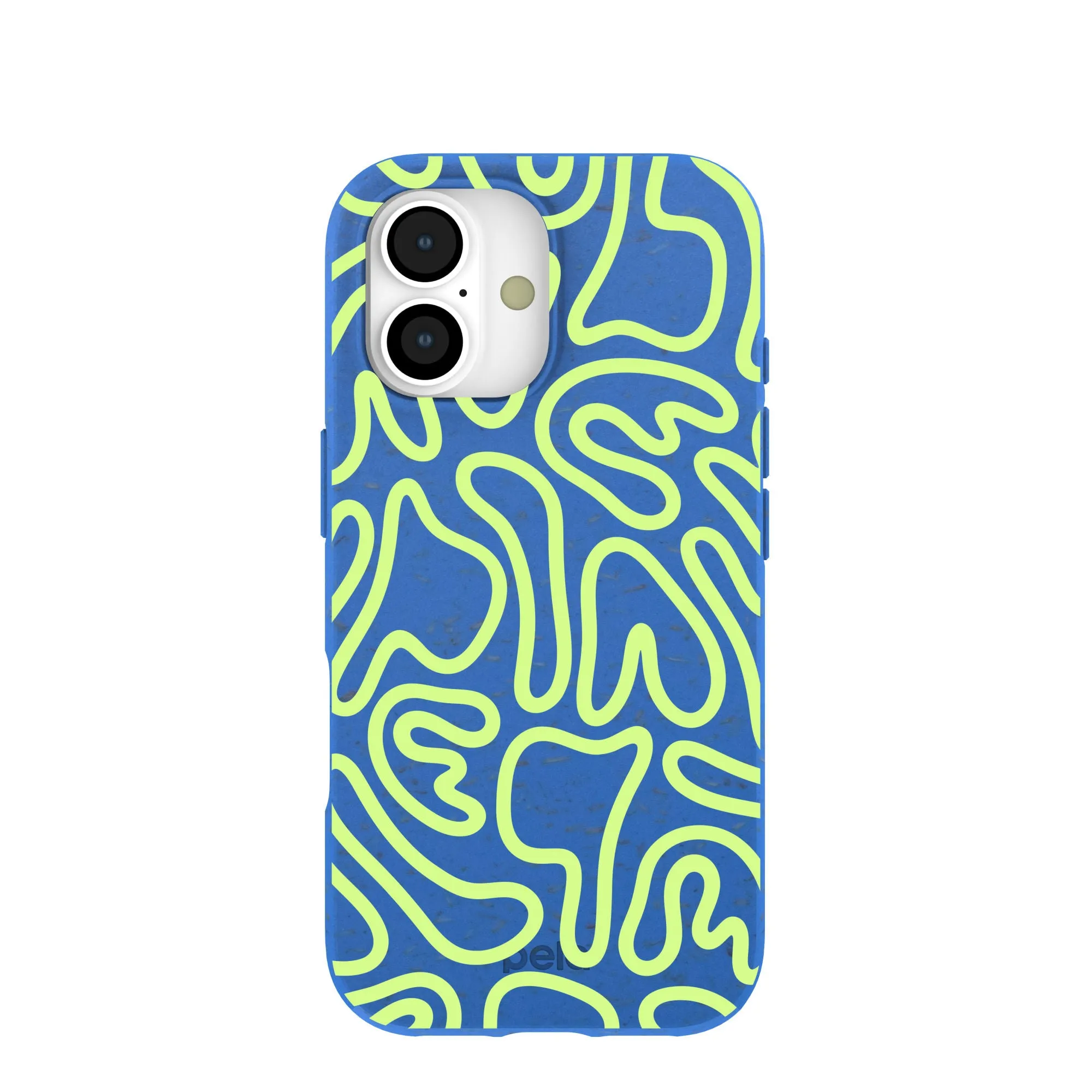 Elegant Craft Electric Blue Dizzy Dreams iPhone 17 Case