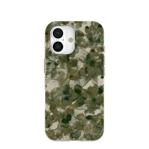 London Fog Foliage Camo iPhone 17 Case Strong material