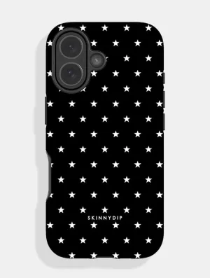 Lightweight accessory Flexible Detail Mini Star Black Ultra Protective iPhone Case