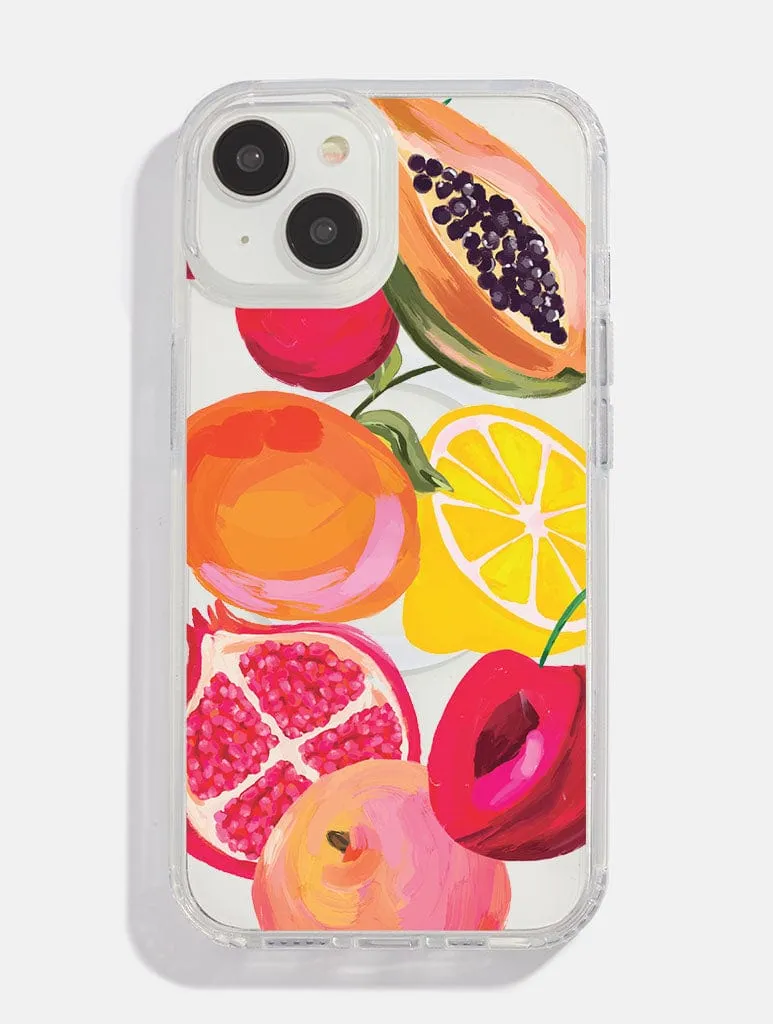 Elizabeth Rachael x Skinnydip Fruit Cocktail MagSafe iPhone Case Premium Form