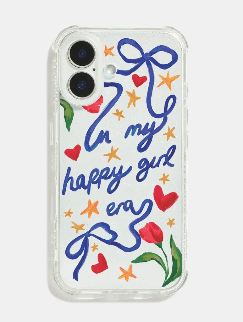 Minimal Style Elizabeth Rachael x Skinnydip Happy Girl Era Shock iPhone Case