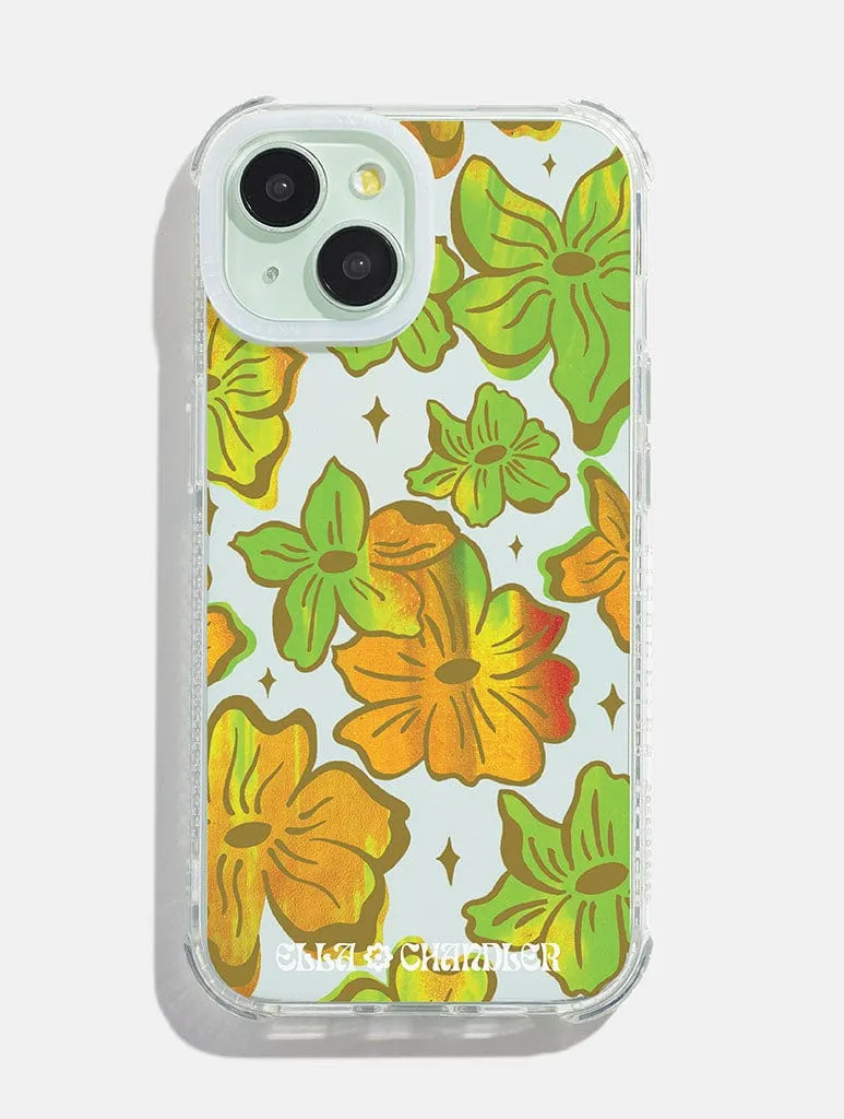 Ella Chandler x Skinnydip Dahlia Shock iPhone Case Minimal Form anti dust