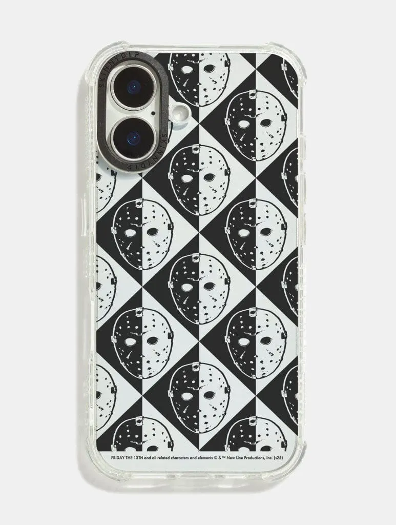 Soft Grip Layer Precision Cutouts Friday The 13th x Skinnydip Mask Shock iPhone Case