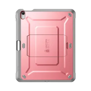 Soft Microfiber Lining Compact Utility iPad Air 4 / 5 Unicorn Beetle PRO Rugged Kickstand Case-Rose Gold