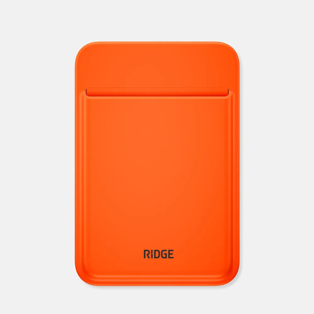 Premium Card Holder MagSafe Cardholder - Basecamp Orange