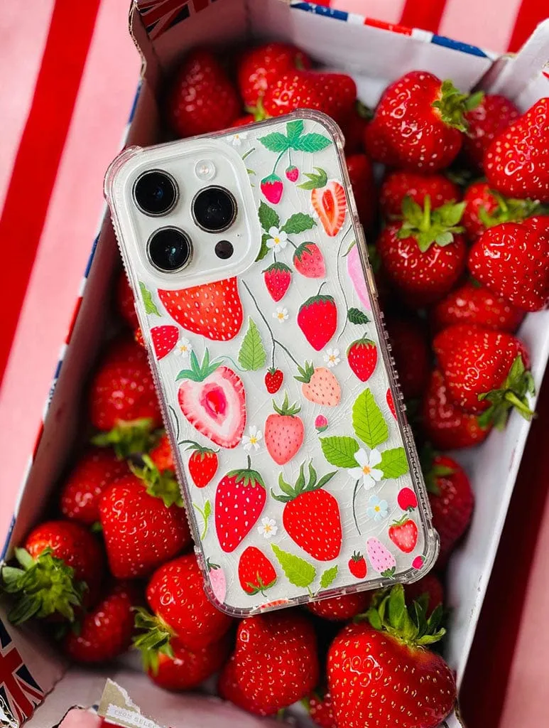 Comfort Fit Kate Fox x Skinnydip Strawberries Shock iPhone Case