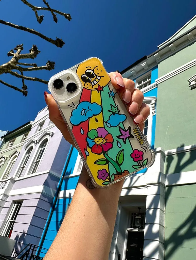 Keem x Skinnydip Sun Shock iPhone Case Polished Look Vivid Texture