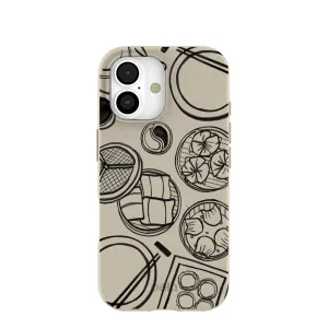 London Fog Dimsum Doodles iPhone 17 Case Smooth Edge Design Smooth Shield