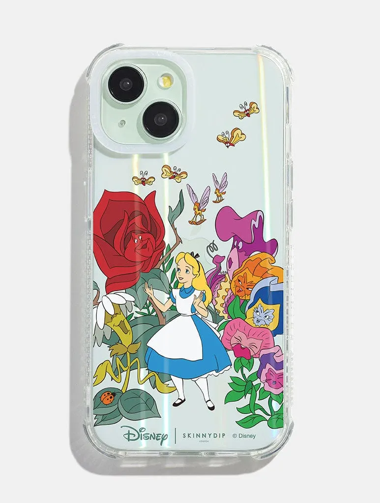 Disney Alice In The Wild Shock iPhone Case Gloss Surface Layer Compact Structure