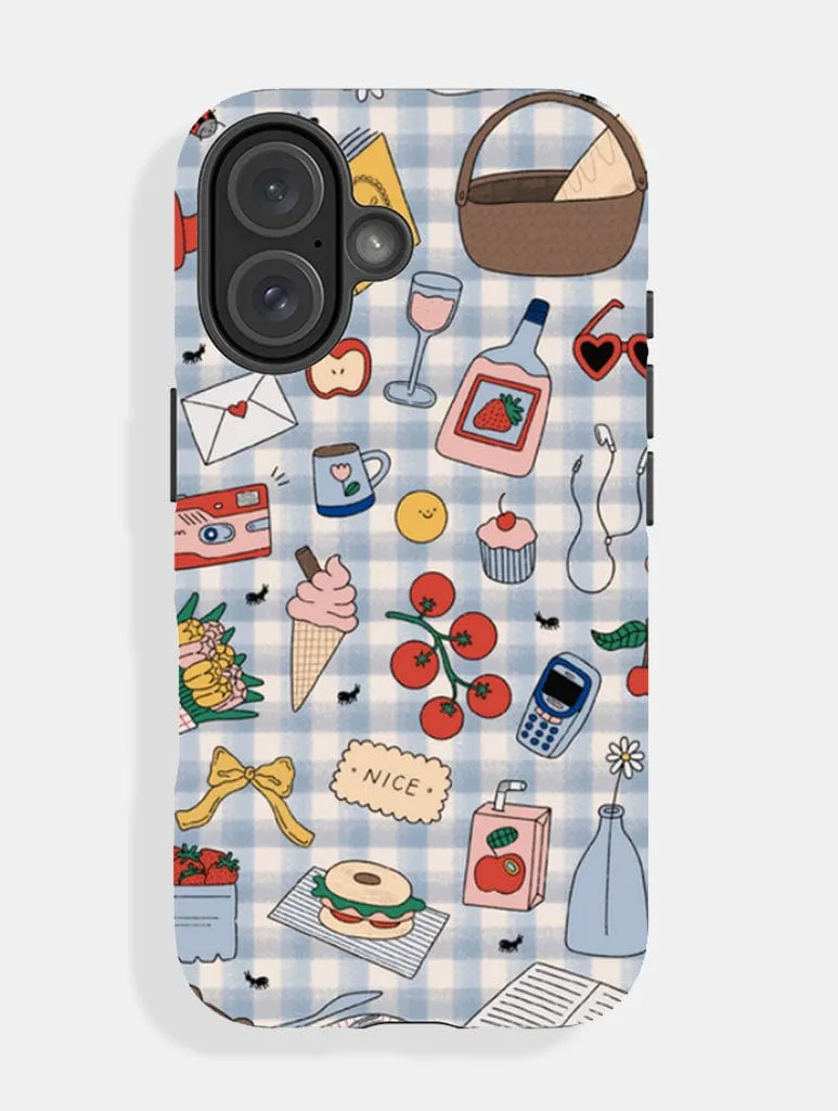 Hollie Fuller x Skinnydip Picnic Ultra Protective iPhone Case Matte Texture Finish