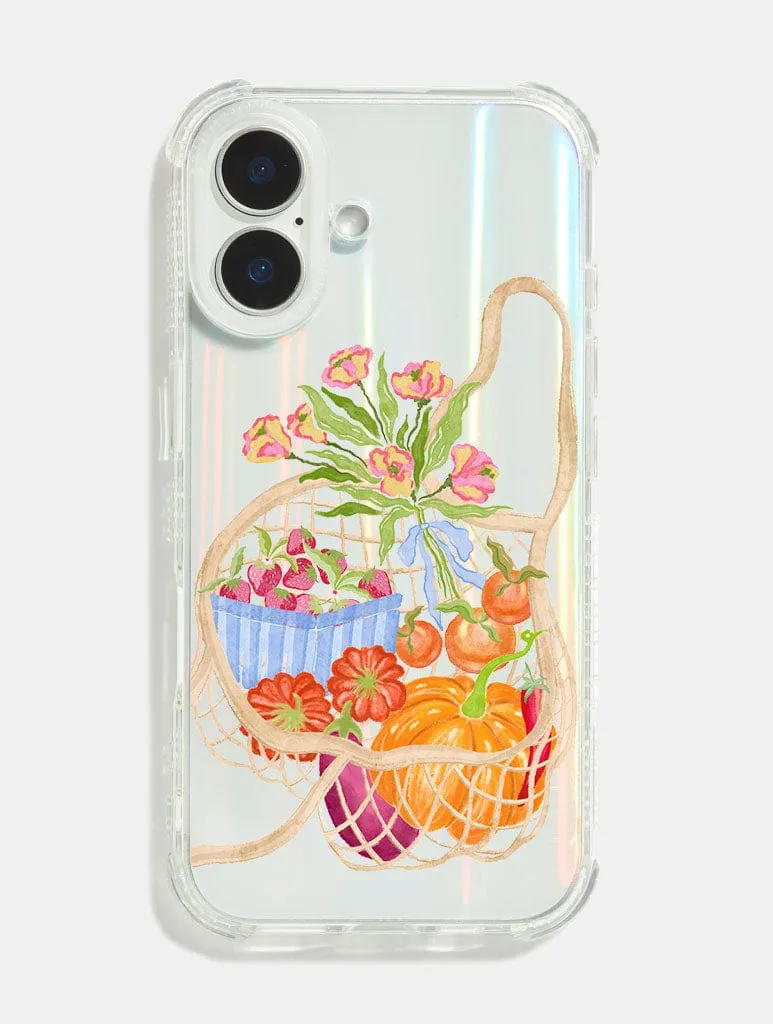 Farmers Market Basket Shock iPhone Case Protective Shell professional accessory
