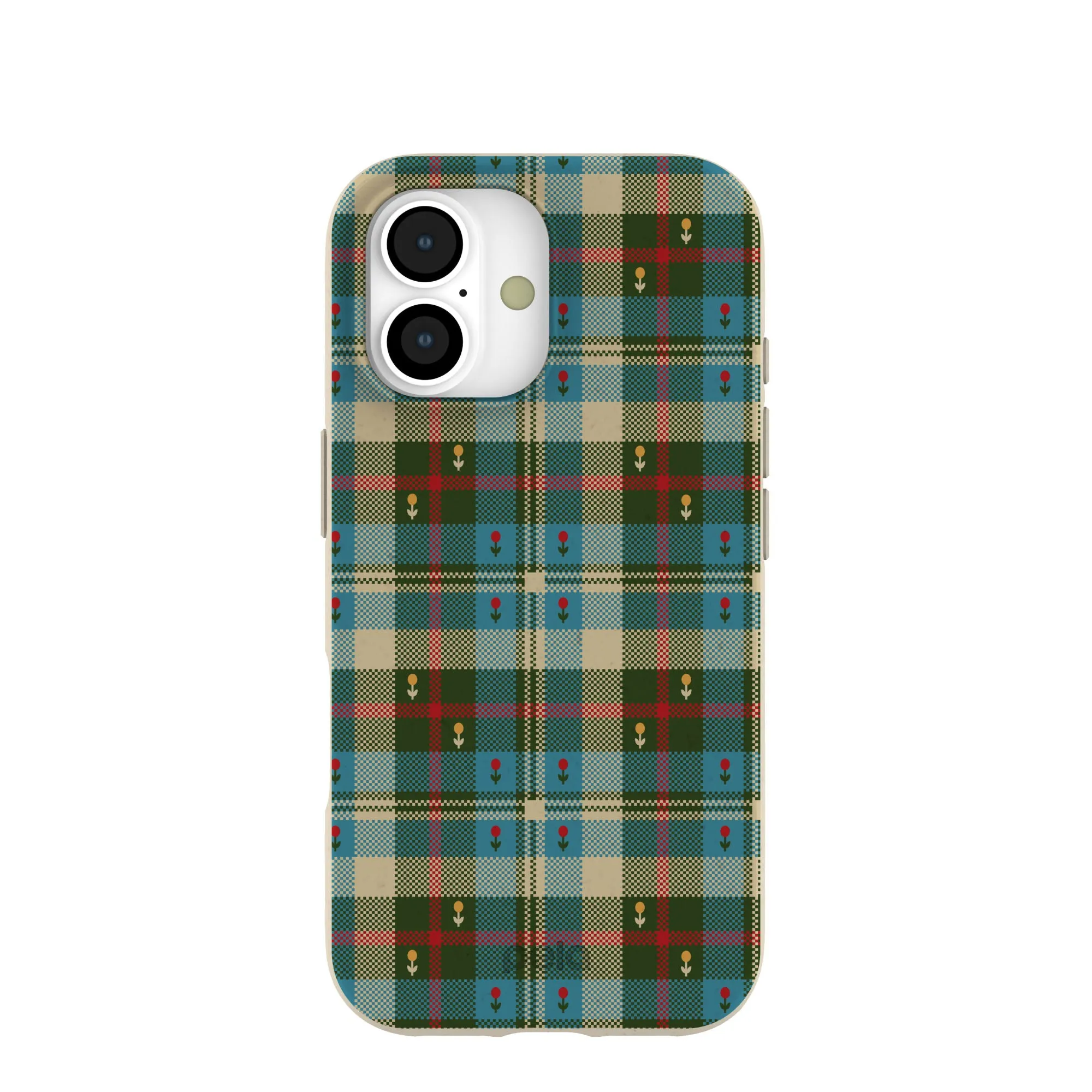 London Fog Plaid Picnic iPhone 17 Case Fashion Accent Polished Surface