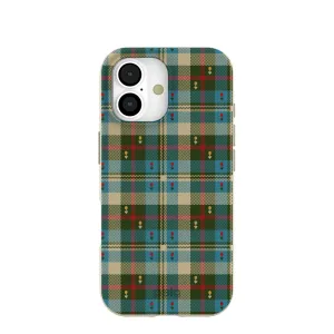London Fog Plaid Picnic iPhone 17 Case Fashion Accent Polished Surface