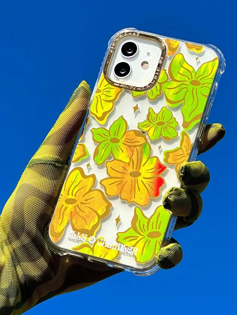 Sleek Feel Ella Chandler x Skinnydip Dahlia Shock iPhone Case