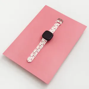 Active Wear adjustable length Fitbit Strap - Disco Cherries