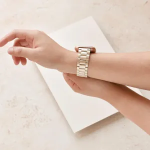 Fitbit Strap - Stainless Steel - Gold Premium Band Formal Outfit