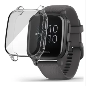 Garmin Venu SQ Protective Cover (Transparent) Shock Resistant Frame