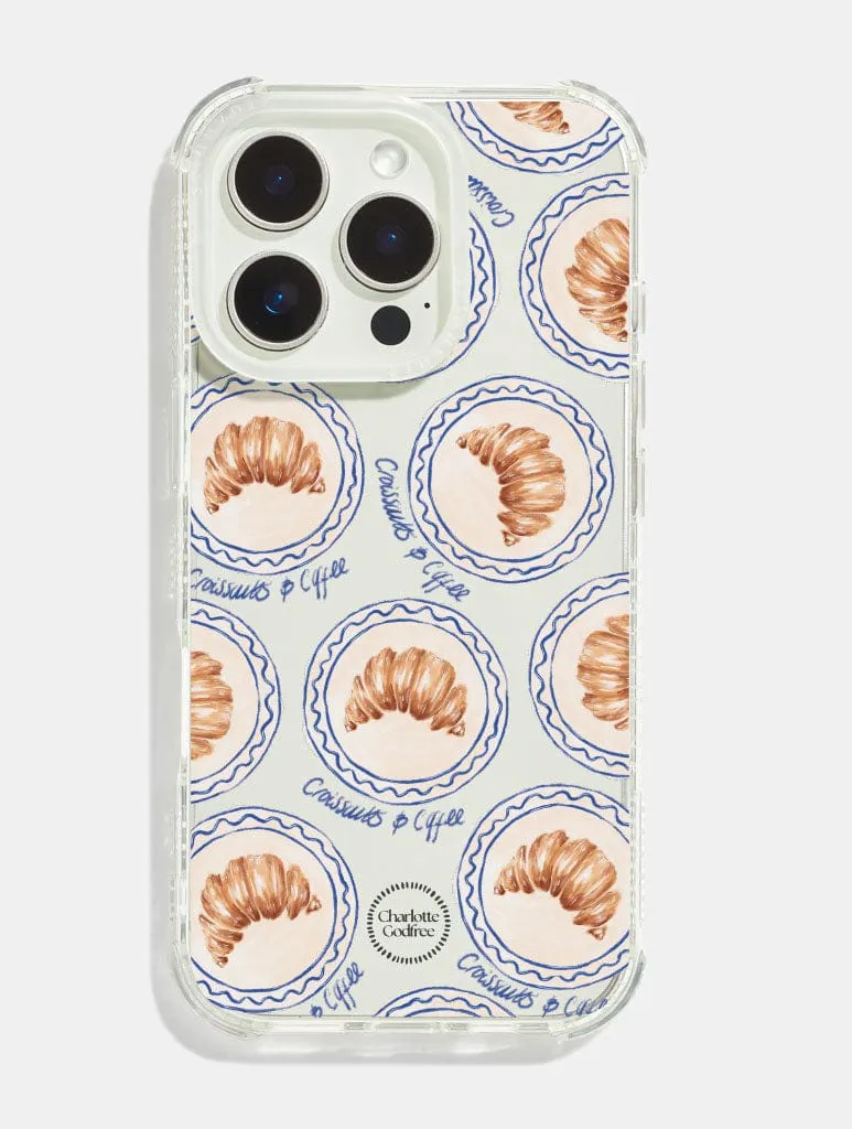 Compact Fit Charlotte Godfree x Skinnydip Croissant Shock iPhone Case