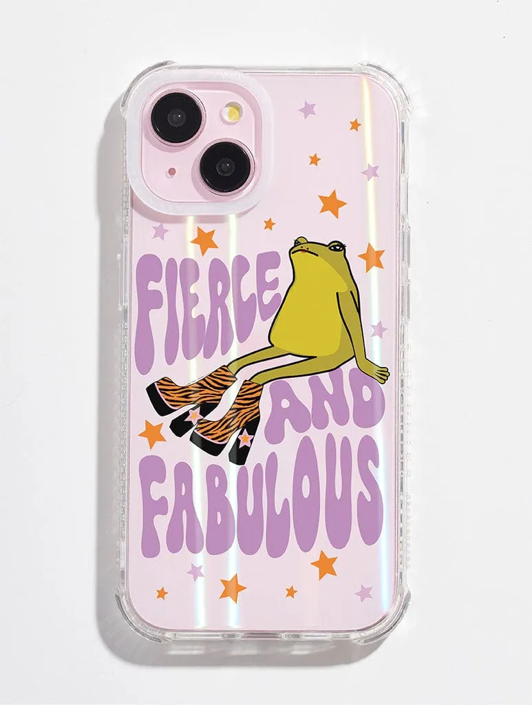 Printed Weird x Skinnydip Fierce And Fabulous Shock iPhone Case Handheld device