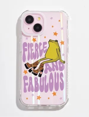 Printed Weird x Skinnydip Fierce And Fabulous Shock iPhone Case Tight Fit