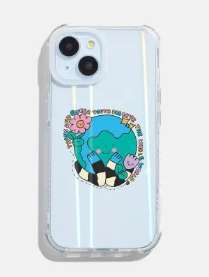 Wednesday Holmes x Skinnydip Trans and Queer Youth Shock iPhone Case Trendy Texture