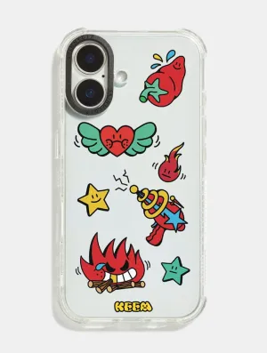 Hard Shell Keem x Skinnydip Icon Shock iPhone Case