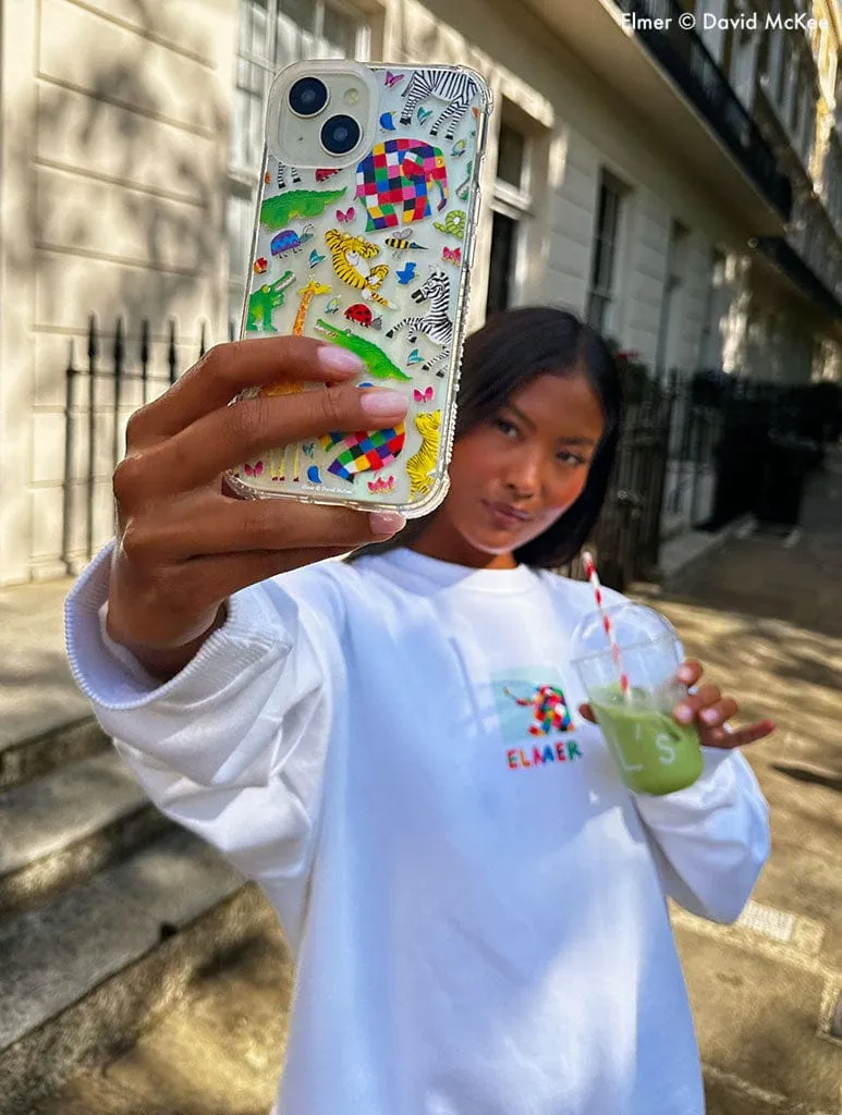 Elmer Multi Character Shock iPhone Case Strong Frame