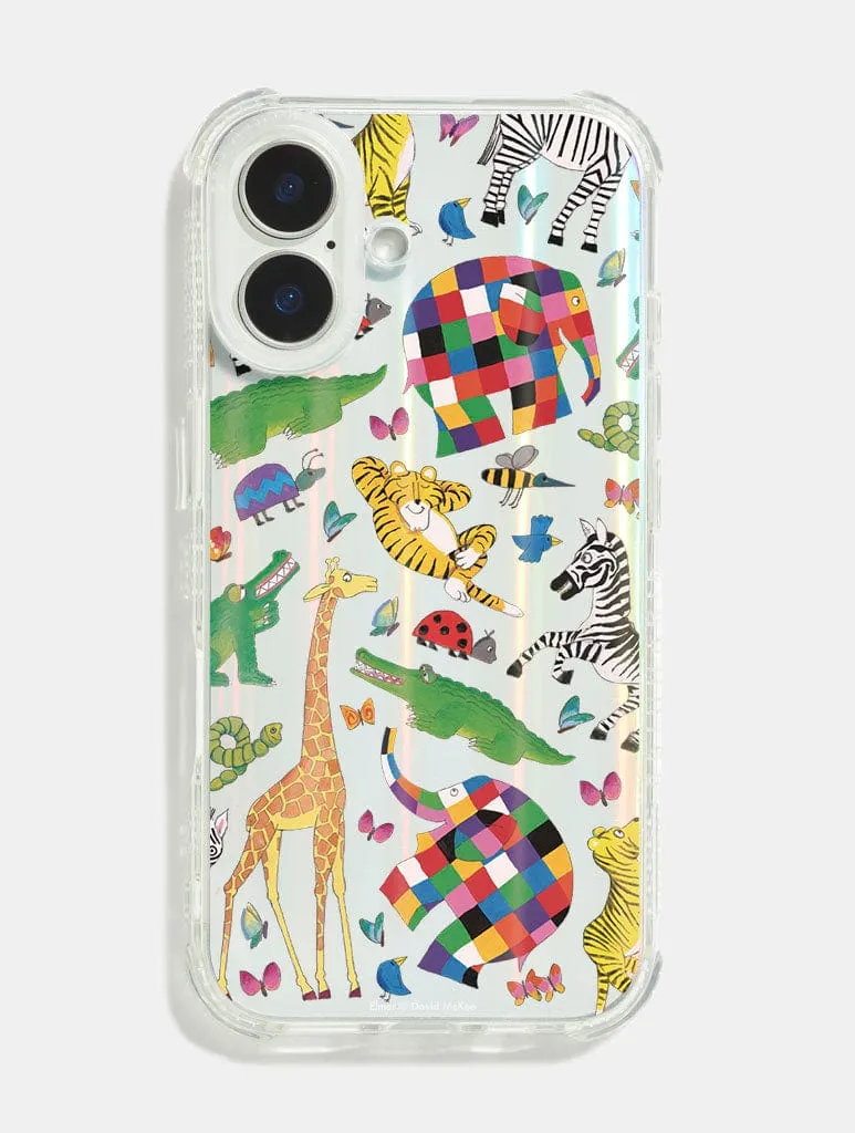 Durable Look Elmer Multi Character Shock iPhone Case