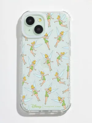 Clear Texture Disney Peter Pan Tinker Bell Shock iPhone Case
