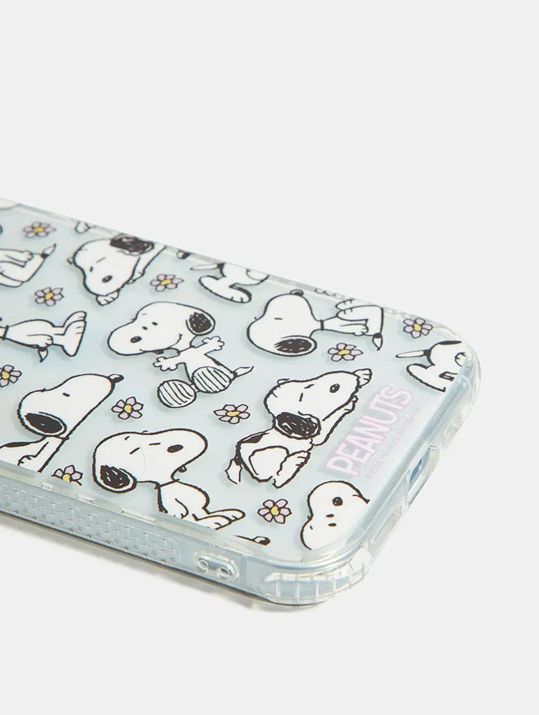 Peanuts x Skinnydip Lilac Daisy Shock iPhone Case Minimal Detail Texture daily protection