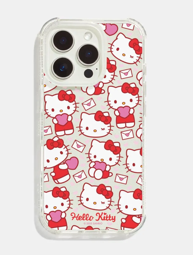 Hello Kitty x Skinnydip Love Letter Shock iPhone Case Fashionable Texture