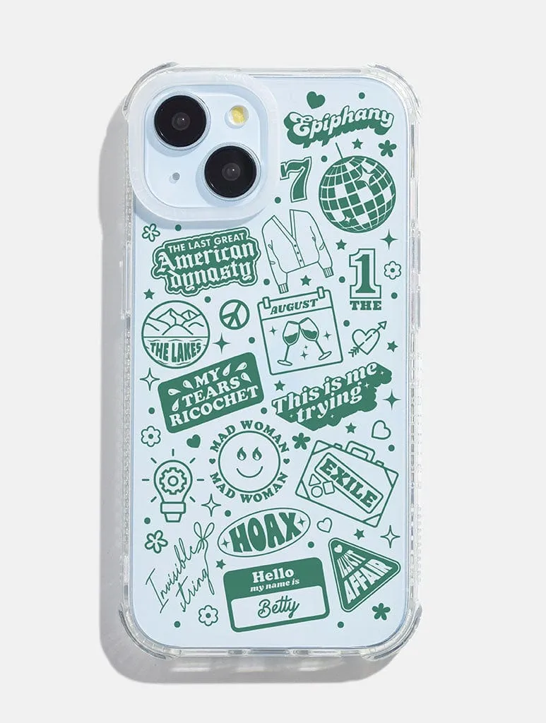 Folklore Shock iPhone Case Casual Design