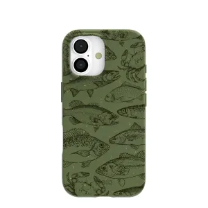 Forest Floor Fishing Lodge iPhone 17 Case Soft touch finish