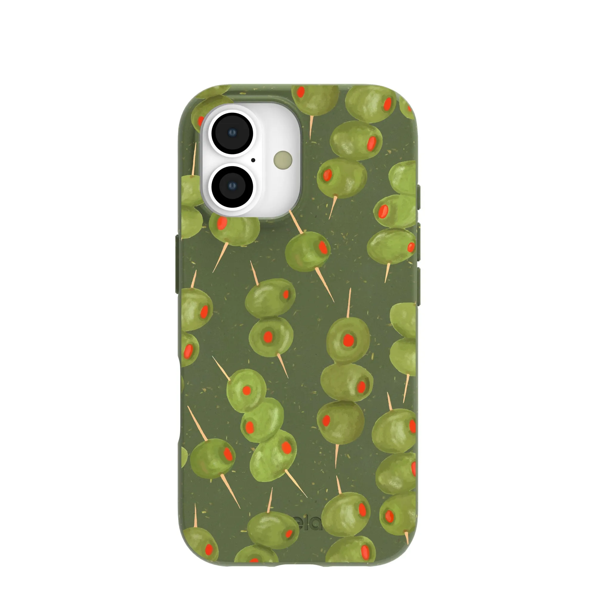 Refined Protection Modern Pattern Style Forest Floor Olive Hour iPhone 17 Case