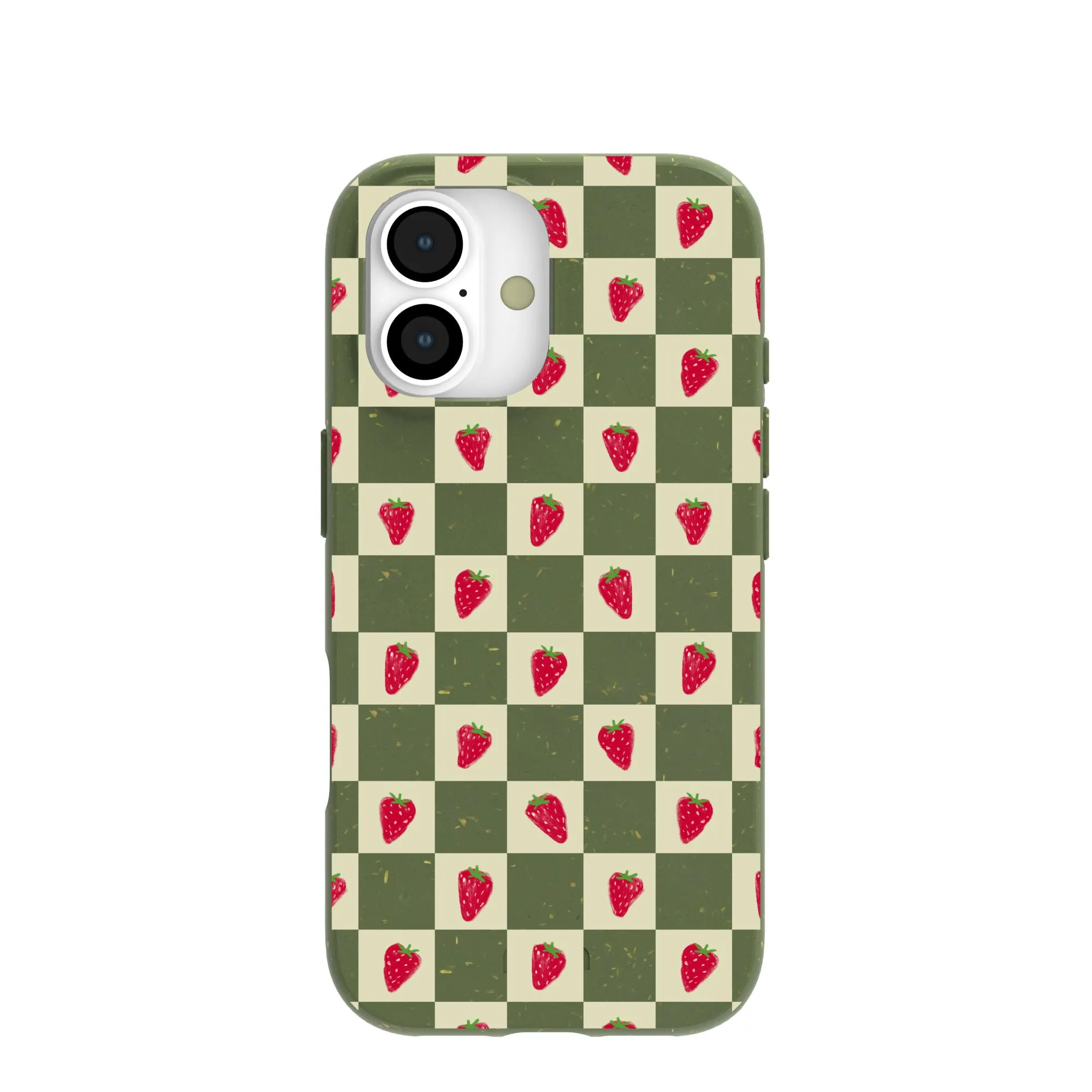 Comfort Design Layer Forest Floor Strawberry Field iPhone 17 Case