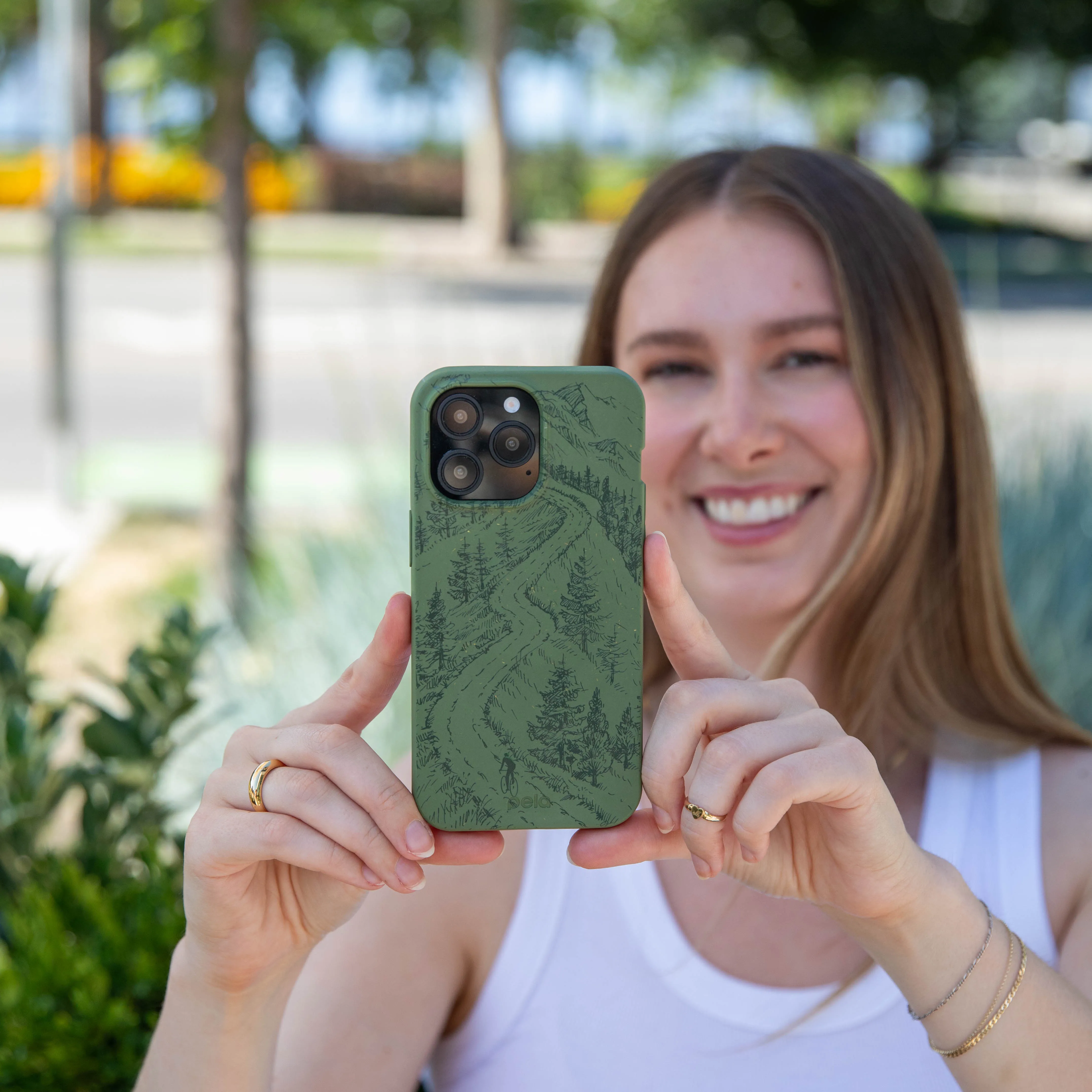 Protective Form Forest Floor Trailbound iPhone 17 Case