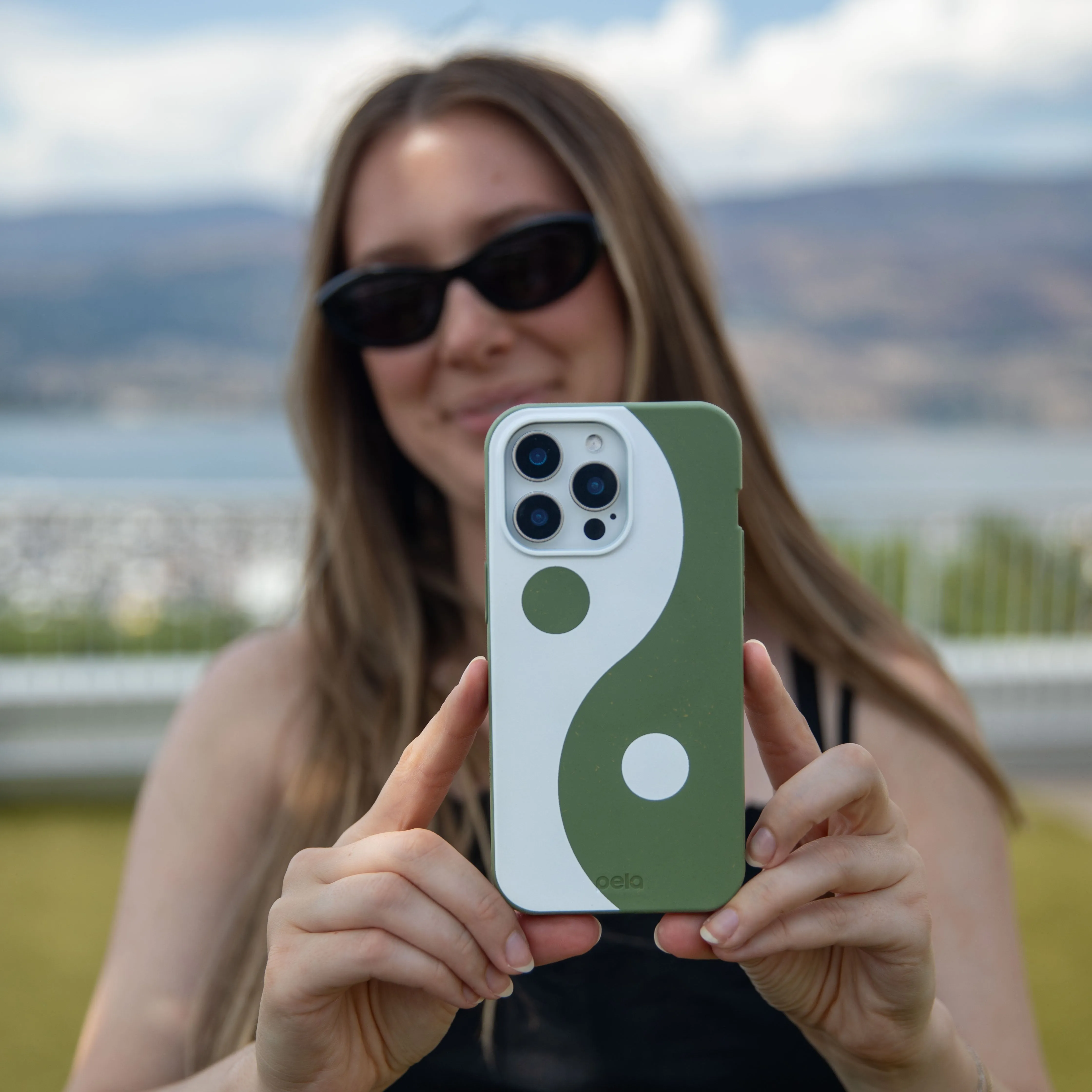 Forest Floor Yin Yang iPhone 17 Case Precision Cutouts Protective Pattern