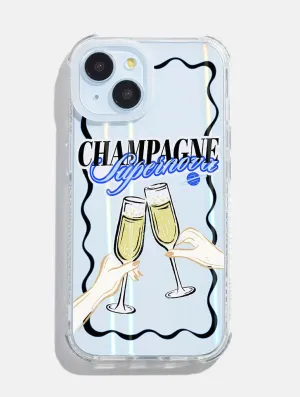 Champagne Supernova Drink Shock iPhone Case Vibrant Colors