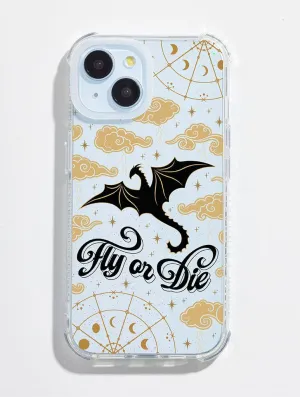 Luxury Accent Fourth Wing Shock iPhone Case